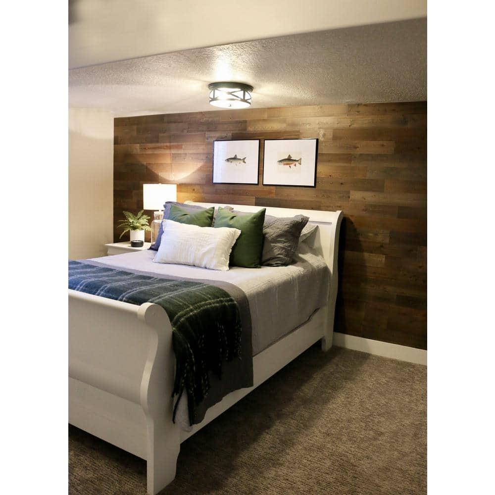 Freestone Reclaimed Wood Peel and Stick Wall Panels