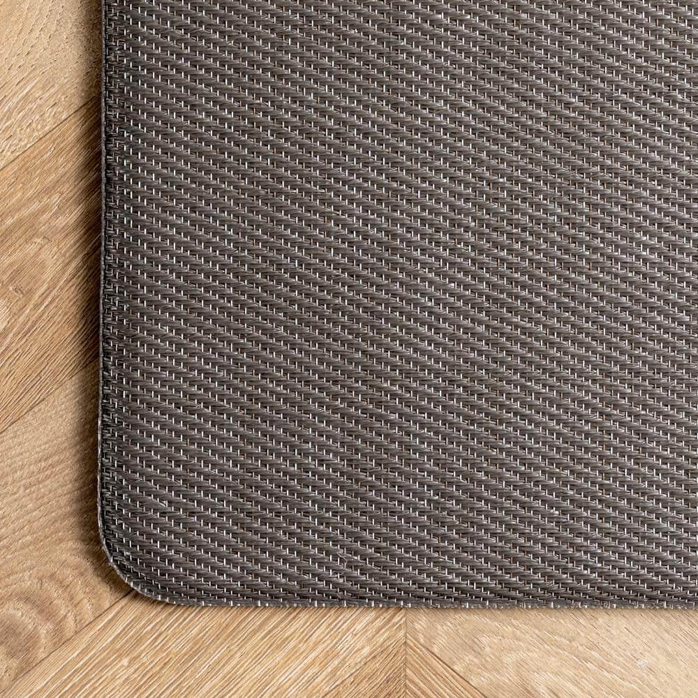 Nuloom Casual Braided Anti Fatigue Kitchen or Laundry Room Comfort Indoor Mat