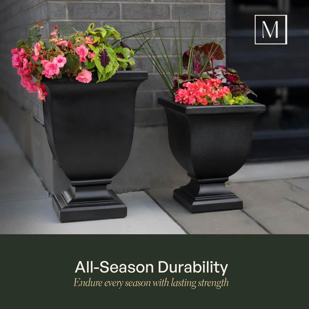 Red Barrel Studio® Arvia Self Water Resin Urn Planter