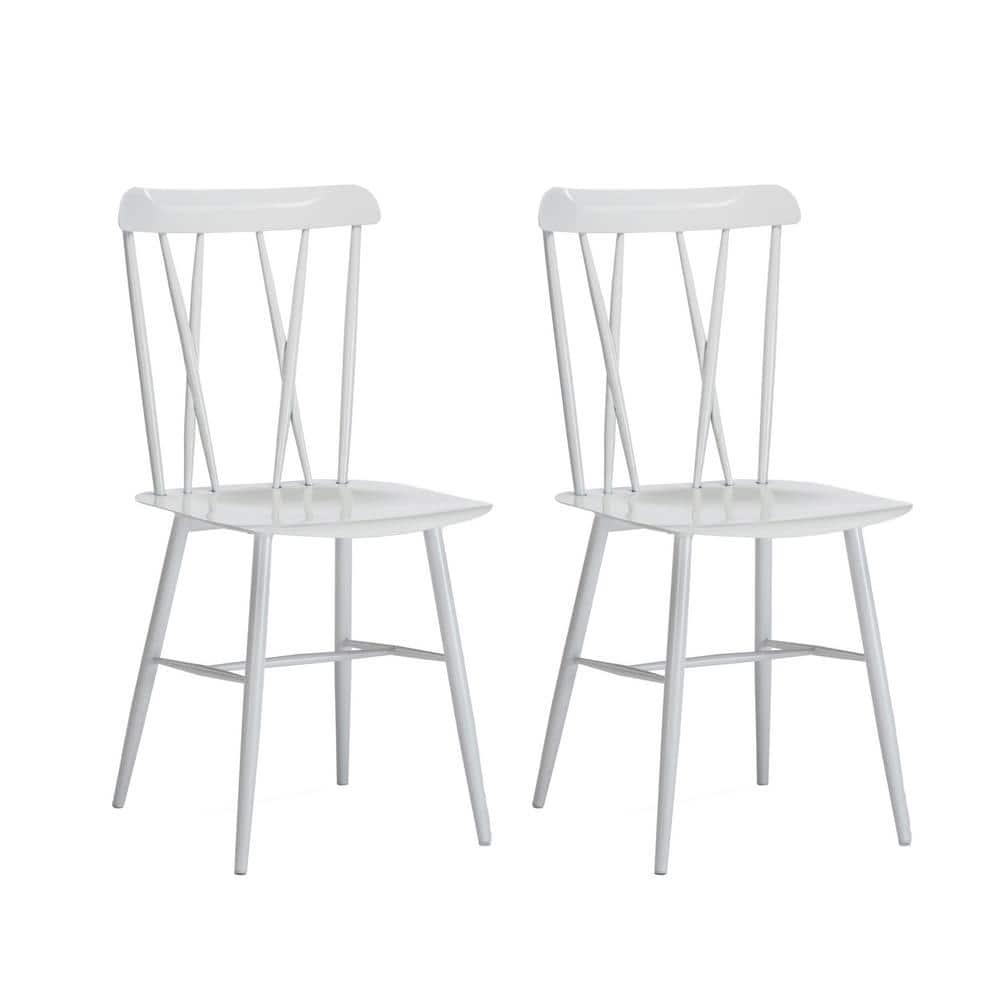 Savannah Dining Chair, White - Set of 2