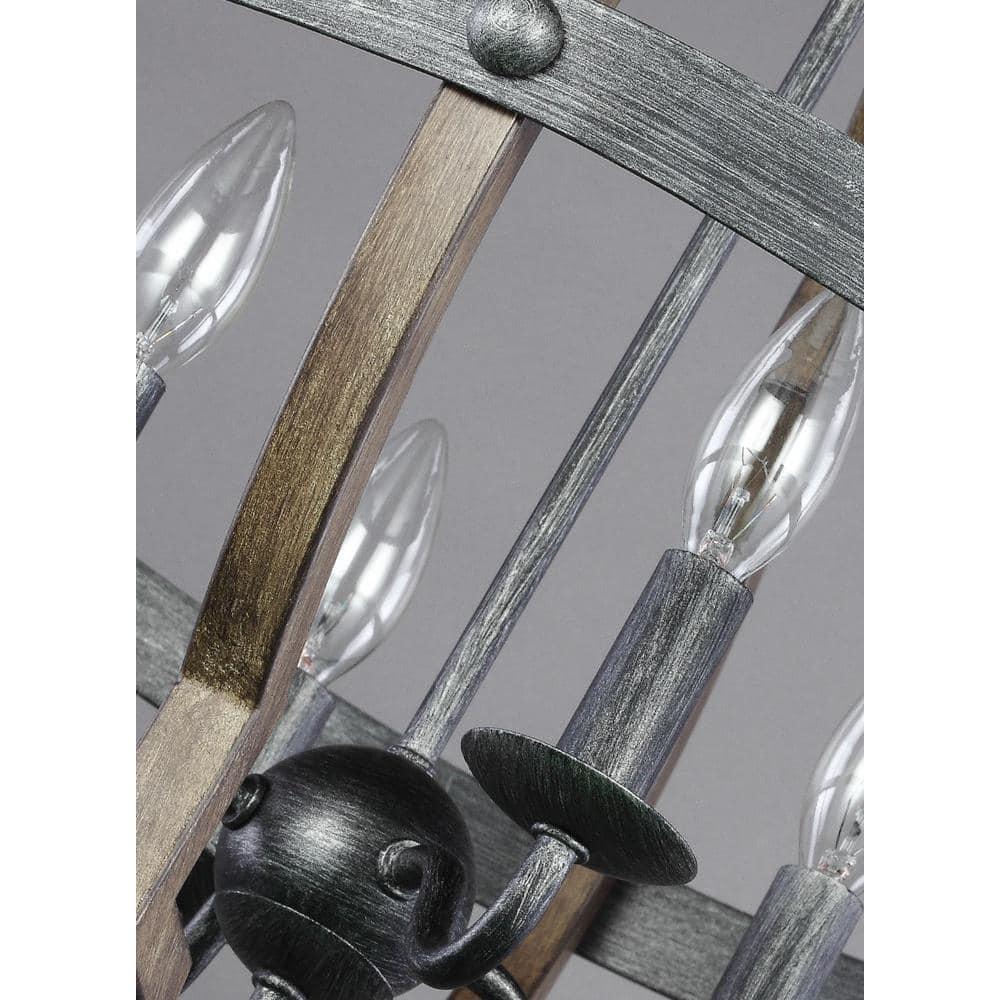 Stardust Chrome Quatrefoil 4-Light Incandescent Pendant
