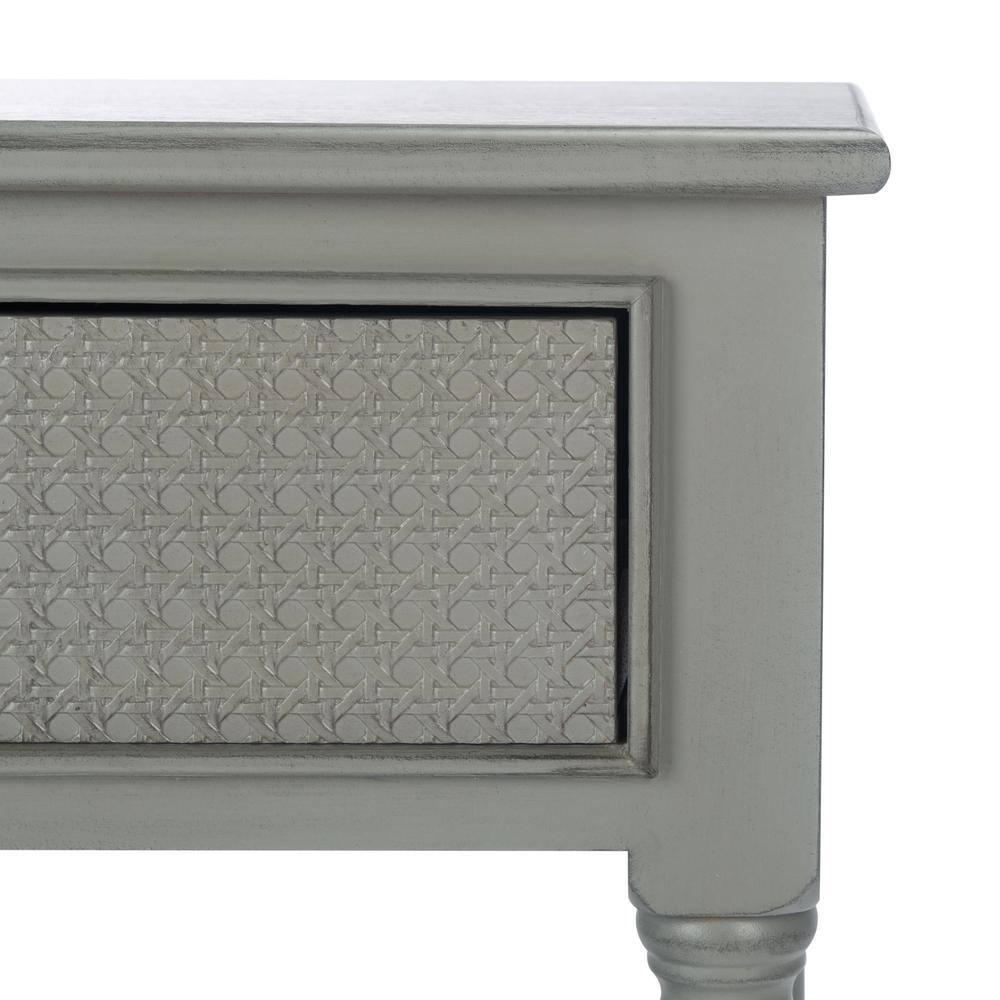 Haines 1 Drawer Accent Table - ACC5720B - Distressed/Grey - Safavieh