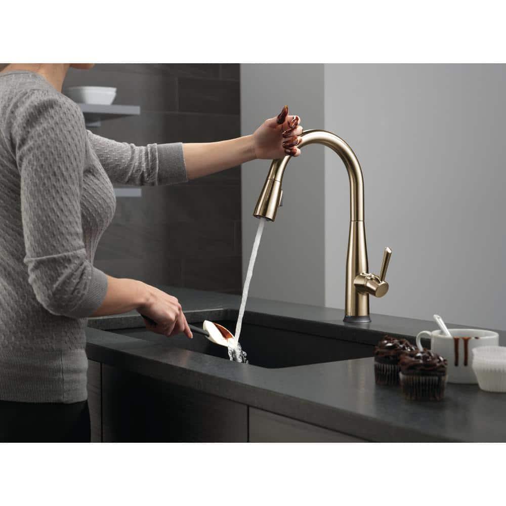Essa Pull Down Single Handle Kitchen Faucet with MagnaTite Docking and Touch2O Technology