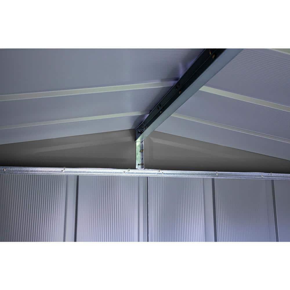 Arrow 6 ft. W x 5 ft. D Galvanized Steel Storage Shed