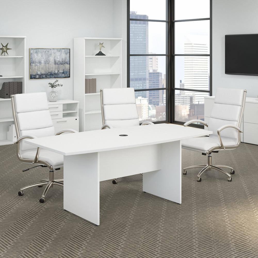 72'' Boat Shaped Conference Table