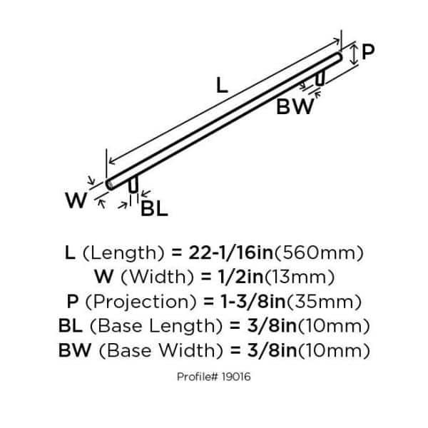 Bar Pulls Center to Center Bar Pull
