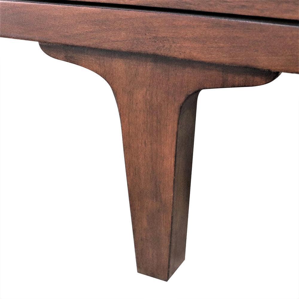 Bellaterra Home 4922-MT1-AQ 49 in. Single Sink Vanity in Dark Cherry with Engine