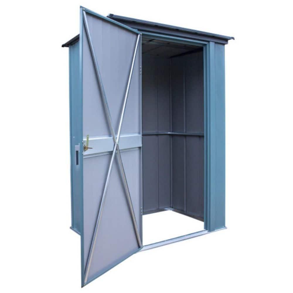 Arrow Spacemaker 4 ft. W x 3 ft. D Metal Vertical Storage Shed