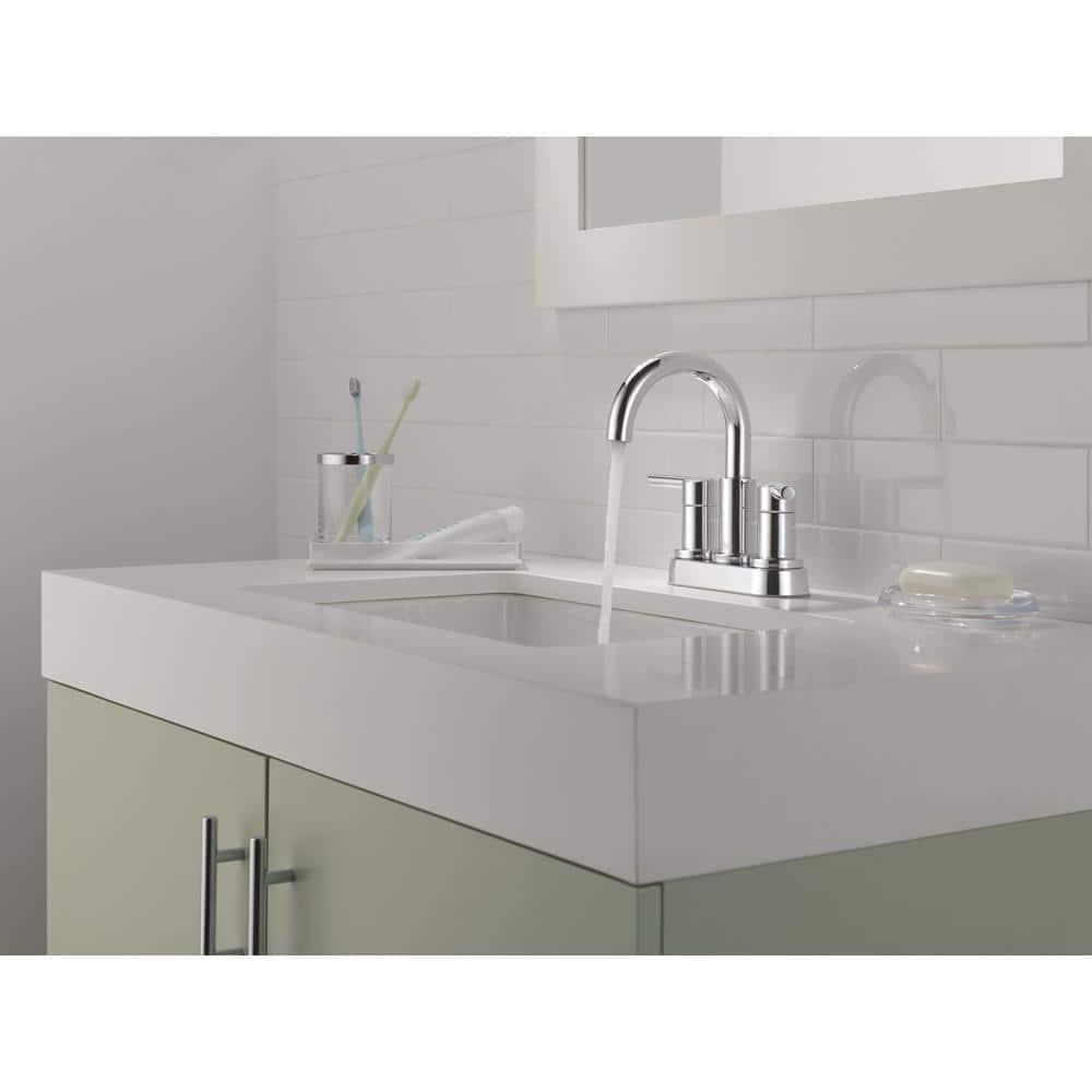 Nicoli Centerset Bathroom Faucet, 2-Handle Bathroom Sink Faucet