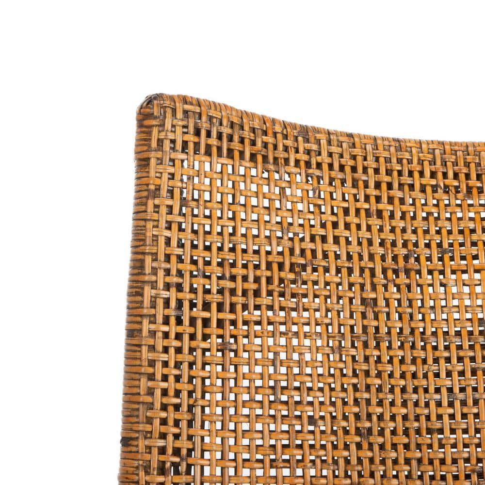 SAFAVIEH Gianni Arm Chair Brown/Black