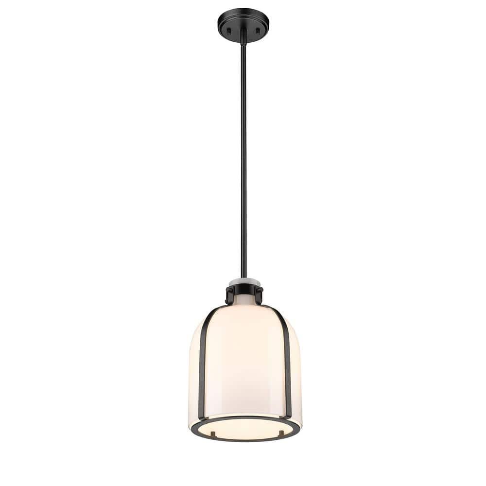 Z-Lite Pearson 1 - Light Chandelier in  Matte Black