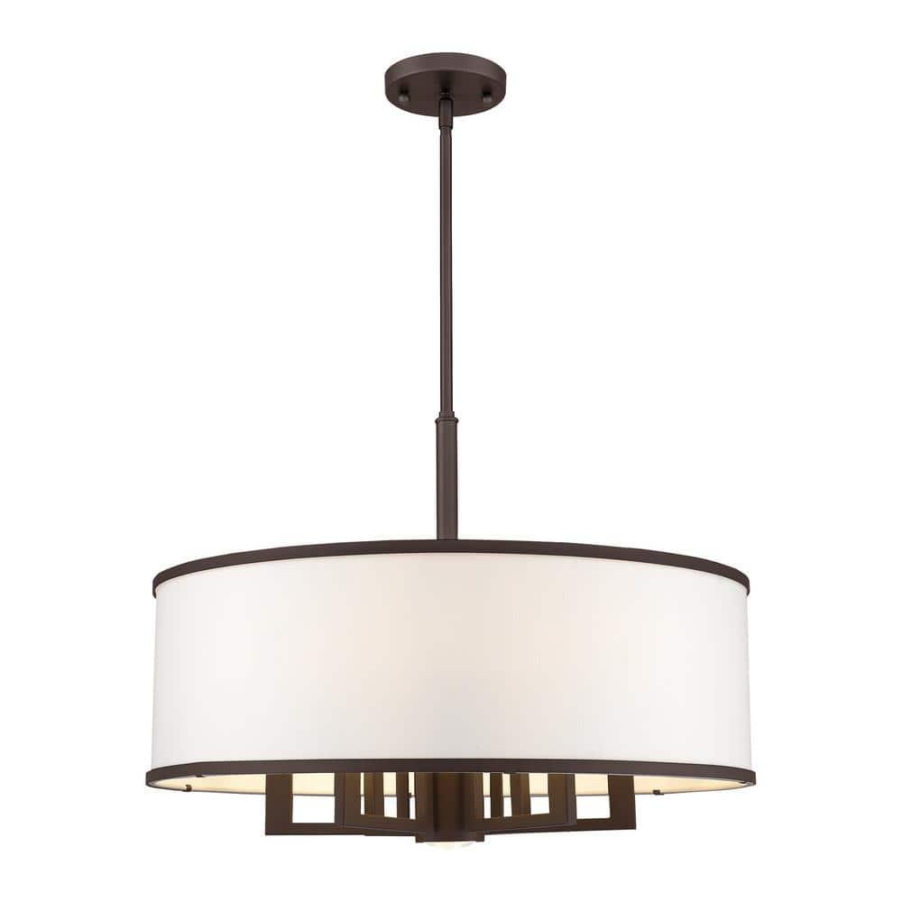 Livex Lighting Park Ridge 6 - Light Chandelier in  Bronze
