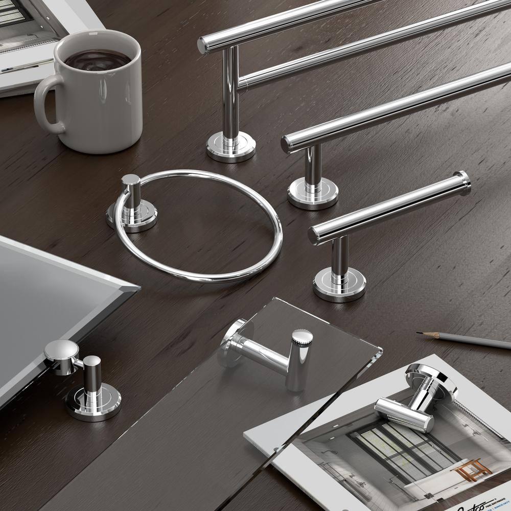 Latitude II Freestanding 22.25"H Toilet Paper Holder with Weighted Base