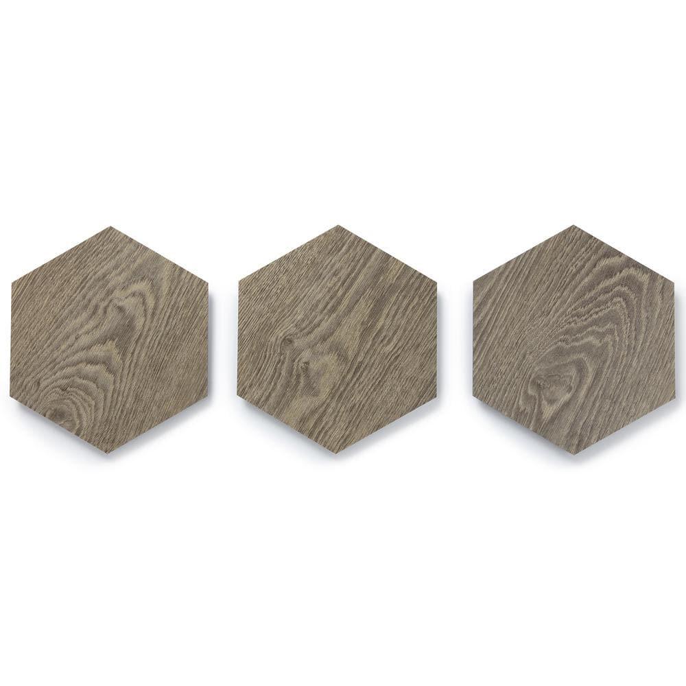 GlueCore Mosaic 28mil x 12" W x 10" L Glue Down Vinyl Tile Flooring