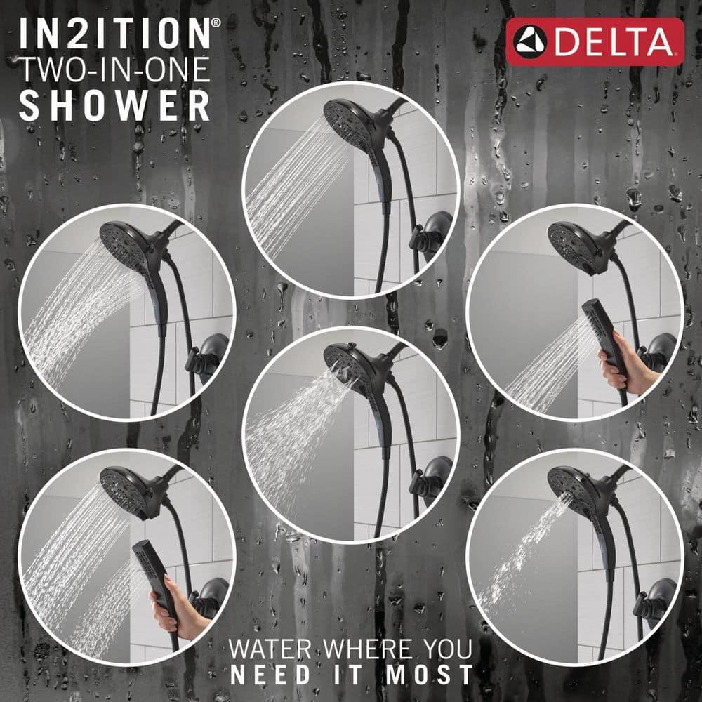 Arvo Single-Function Tub Shower Faucet Set, Shower Trim Kit with In2ition Shower Head and Valve