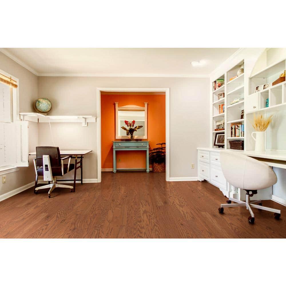 Shaw Amberwood Oak 3.25-in W x Varying Lengths Engineered Hardwood Flooring