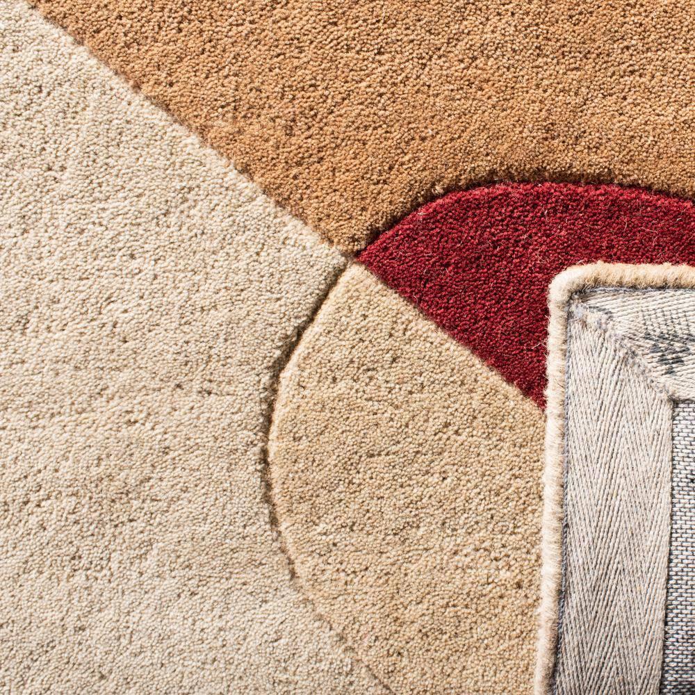 Rodeo Drive RD845 Hand Tufted Area Rug - Beige/Multi - 4'x4' - Safavieh.