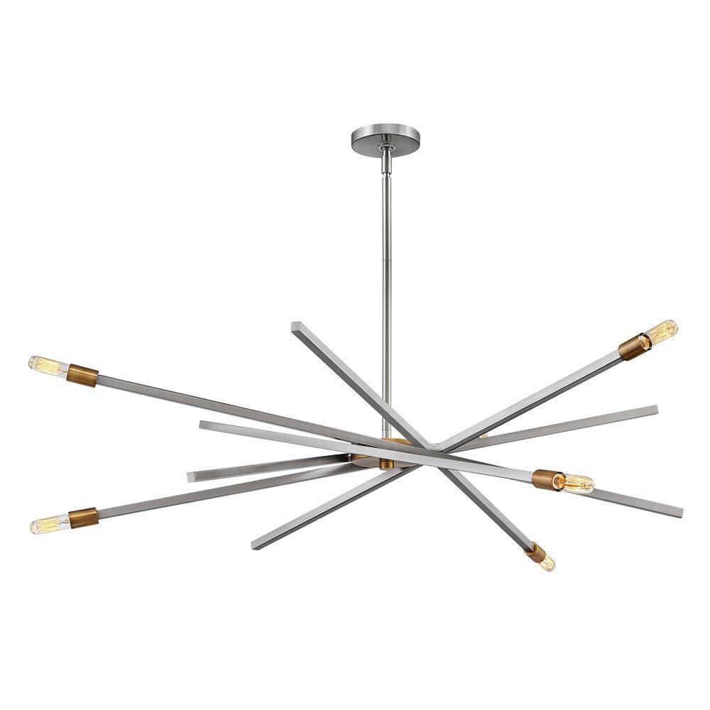 Archer 6 - Light Sputnik Modern Linear Chandelier