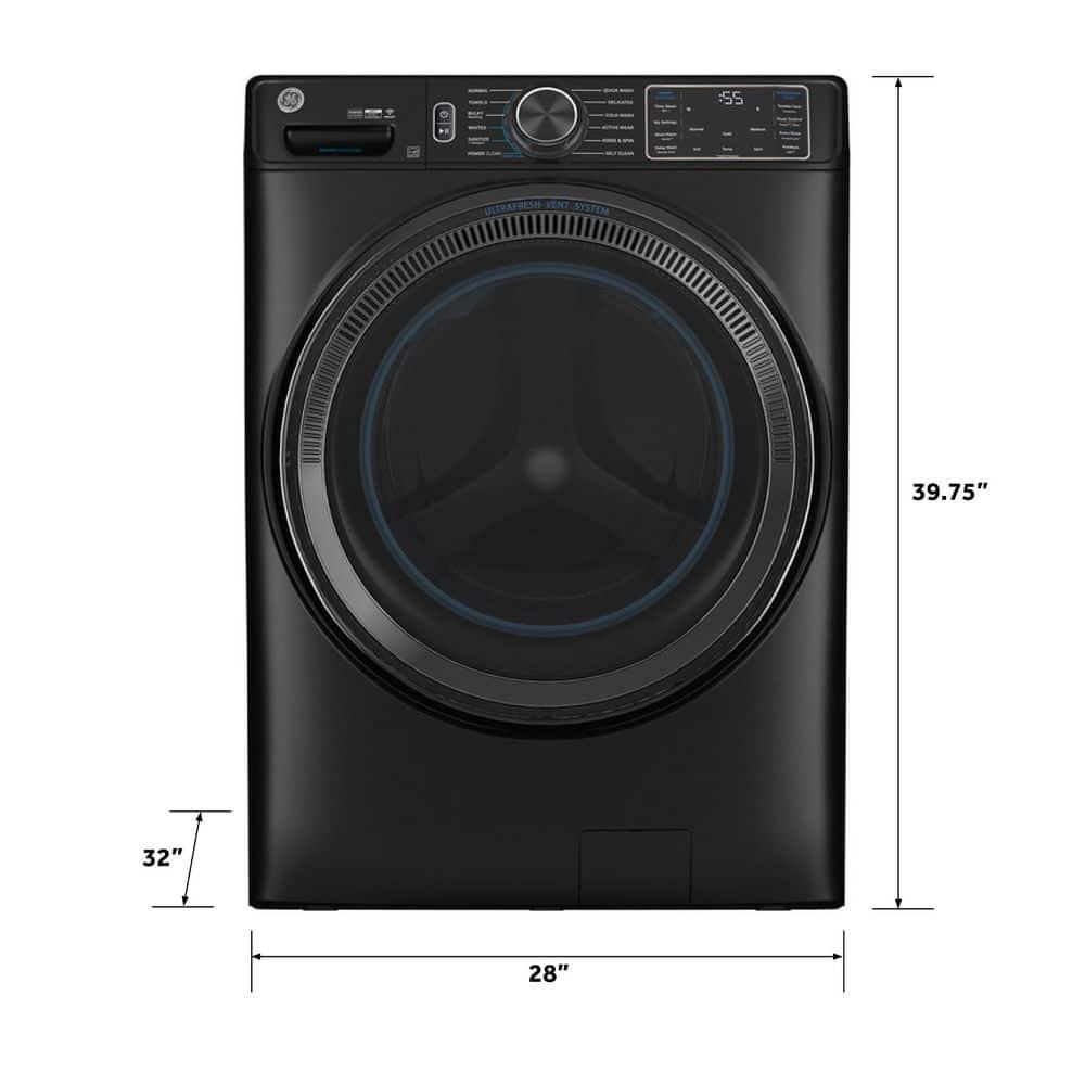 GE Appliances 5 Cubic Feet Energy Star Front Load Washer with Steam Wash
