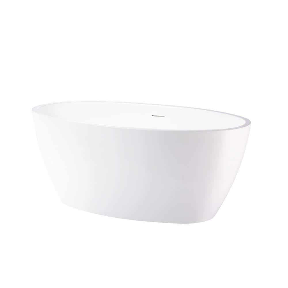 Freestanding Soaking Acrylic Bathtub