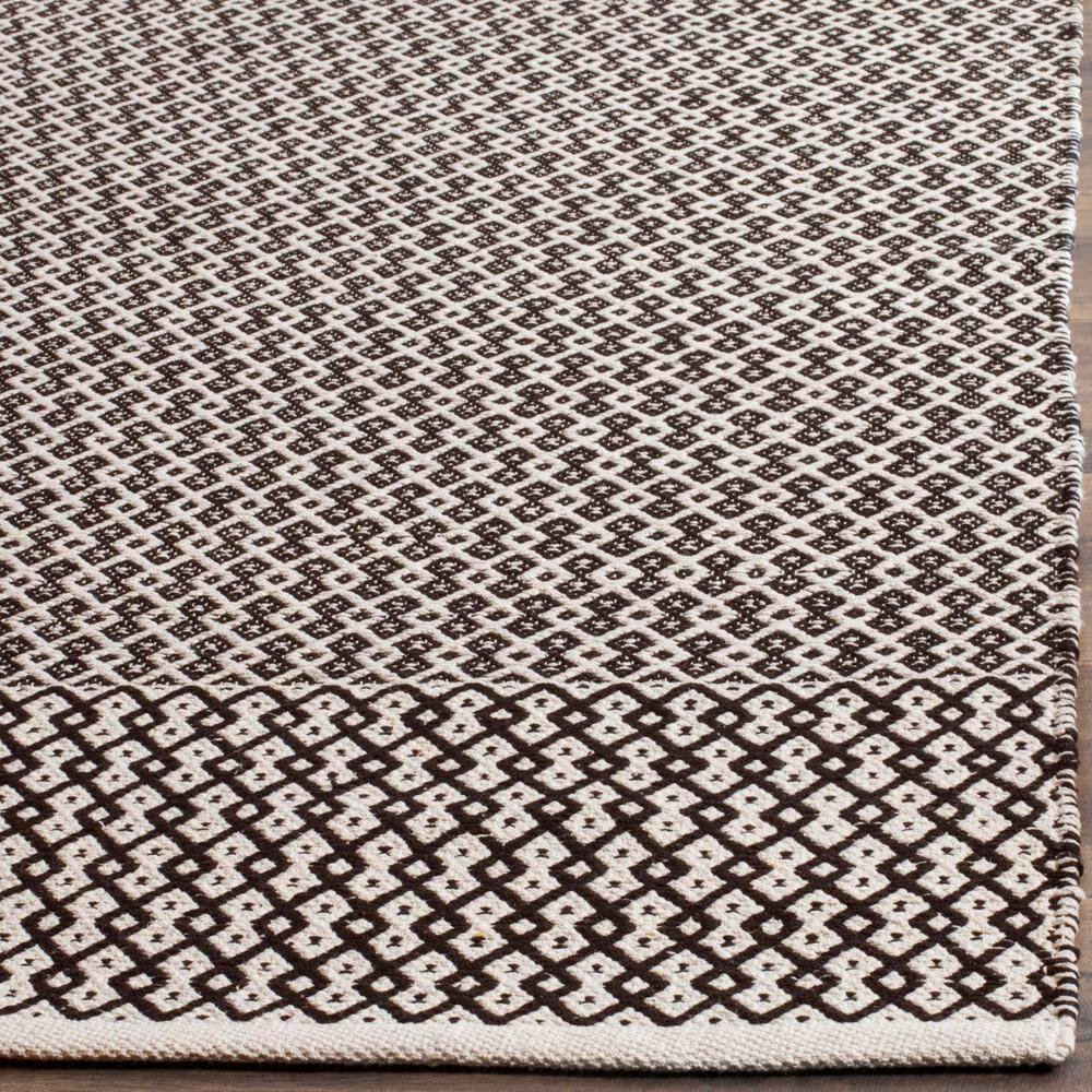 Montauk MTK339 Hand Woven Indoor Area Rug - Ivory/Black - 8'x10' - Safavieh