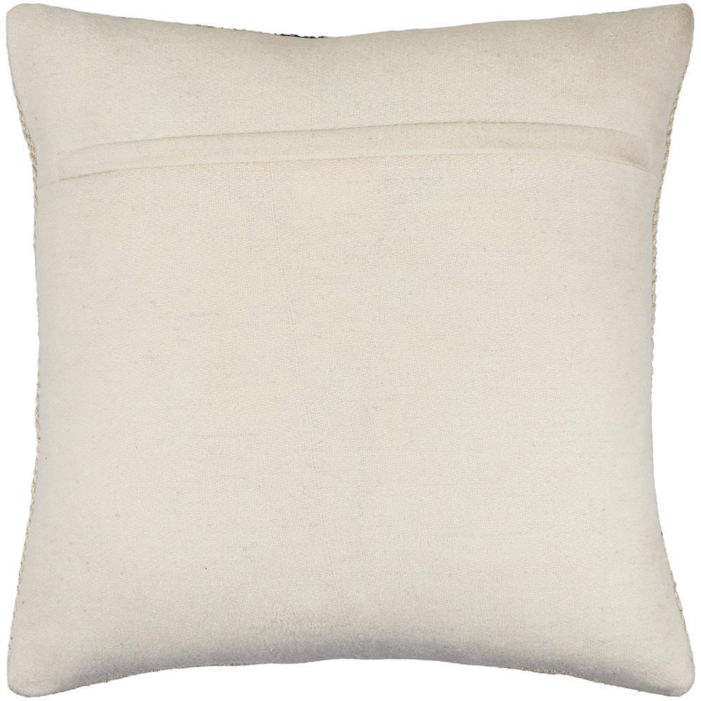 Becki Owens x Livabliss Brett Striped Wool Blend Reversible Throw Pillow