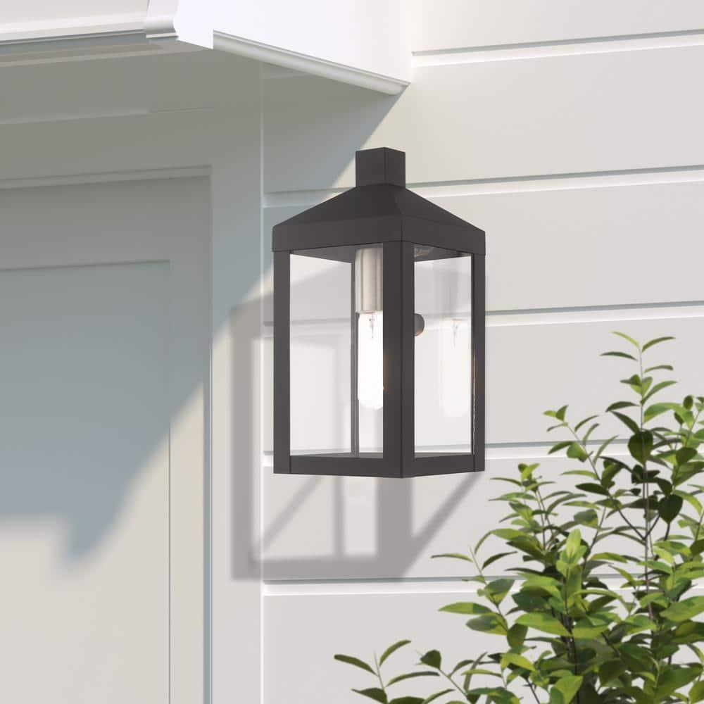 Livex Lighting Nyack 1 - Light Wall Light in  Scandinavian Gray