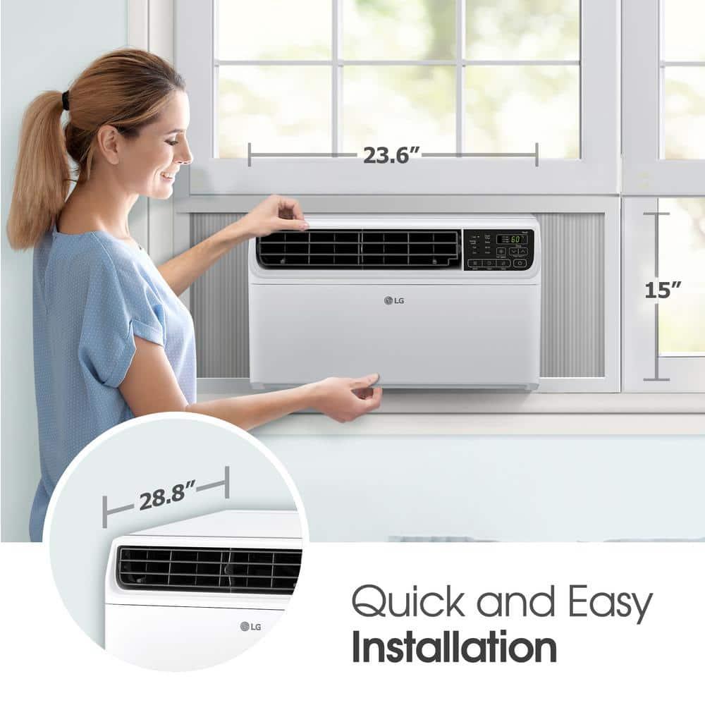 LG 14,000 BTU DUAL Inverter Smart Wi-Fi Enabled Window Air Conditioner for up to 700 sq. ft.