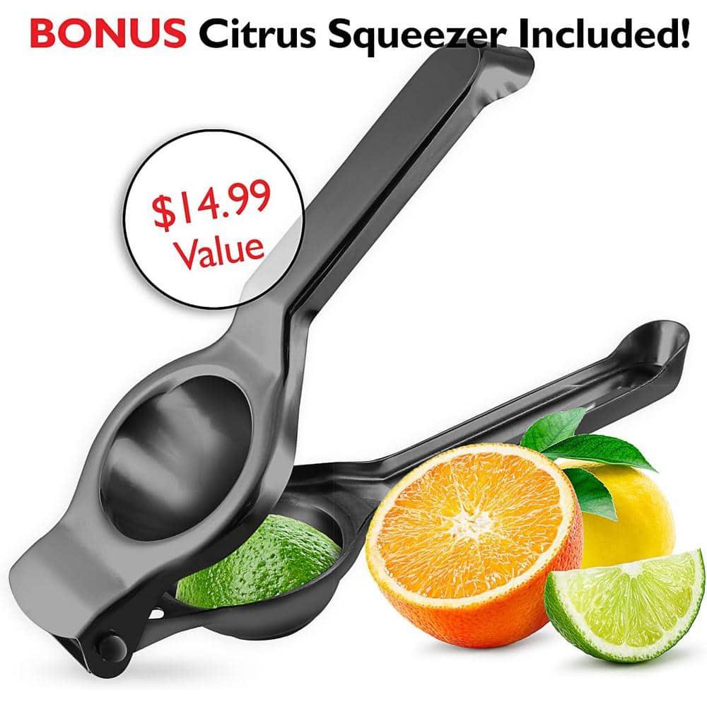 Joytable 16 Piece Stainless Steel Cocktail Shaker Bar Tool Set With Stand