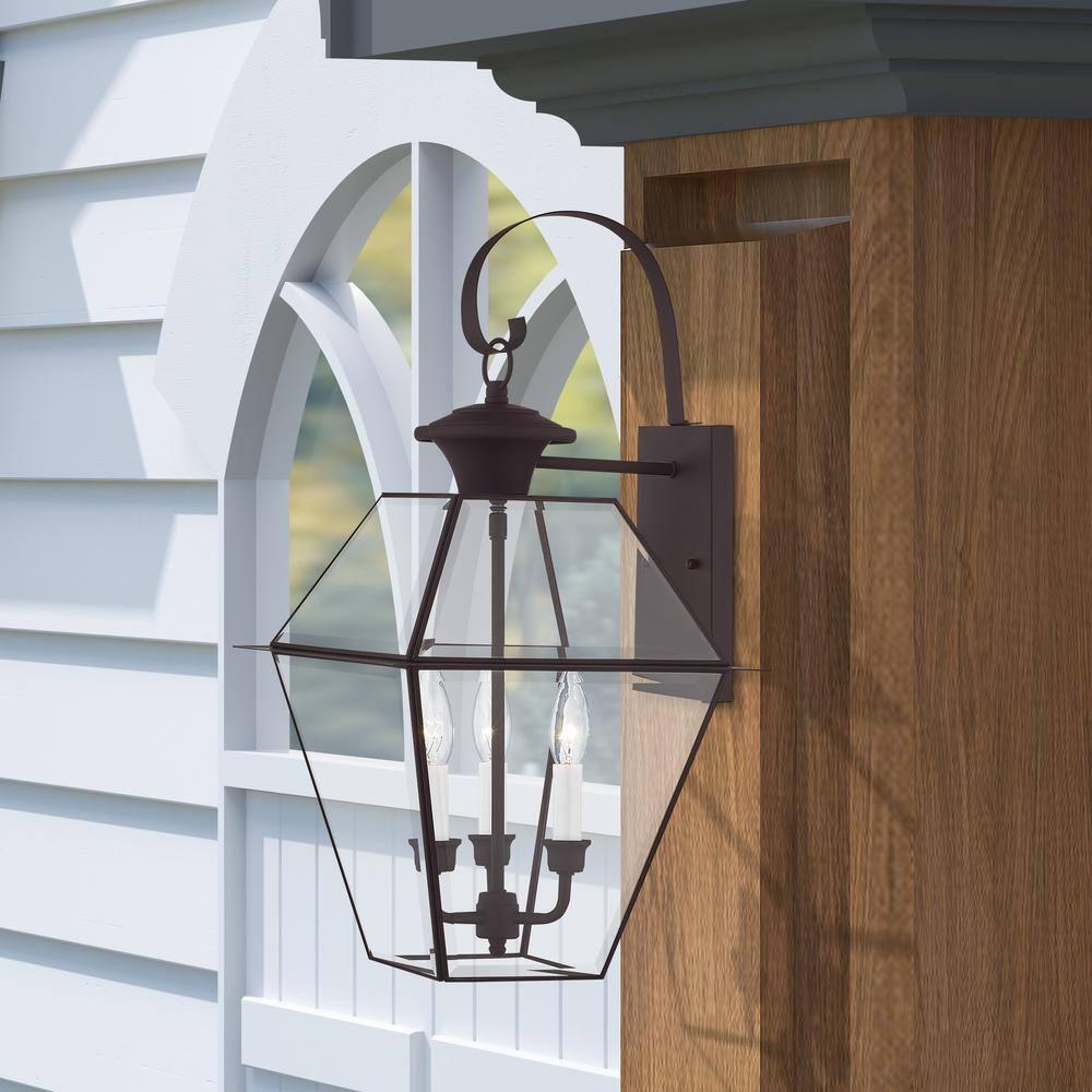 Livex Lighting Westover 3 - Light Wall Light in  Bronze