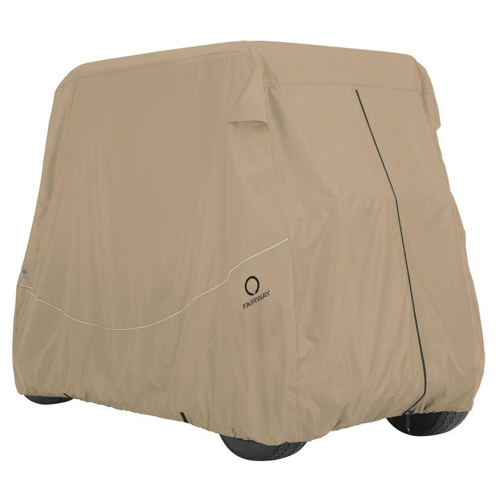 Classic Accessories Fairway Elastic Mildew Resistant Golf Cart Cover By Classic Accessories