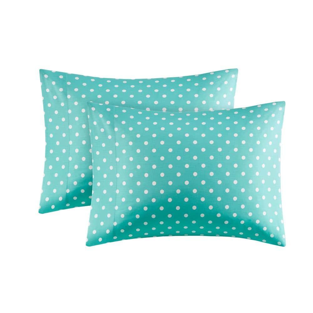 Mi Zone Polka Dot Polka Dot Printed 100% Cotton Sheet Set
