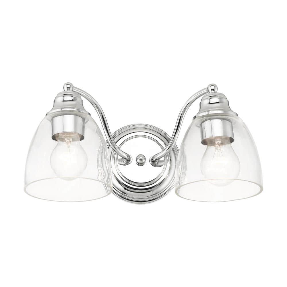 Livex Lighting Montgomery 2 - Light Vanity in Polished Chrome