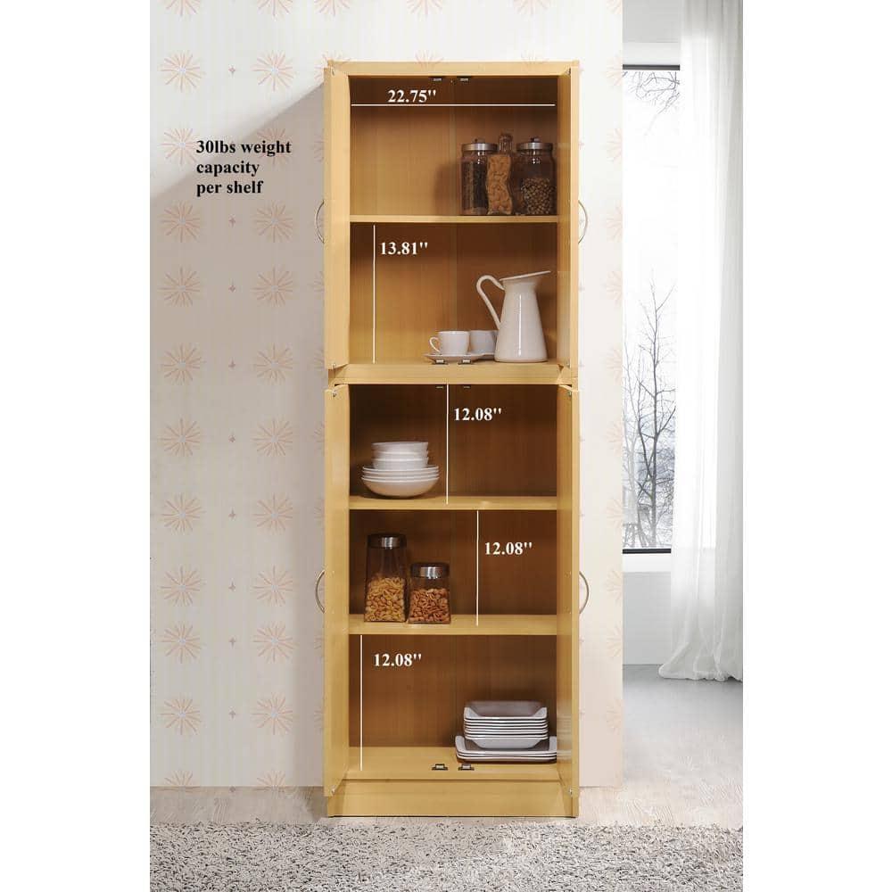 Hodedah 4-Door Pantry