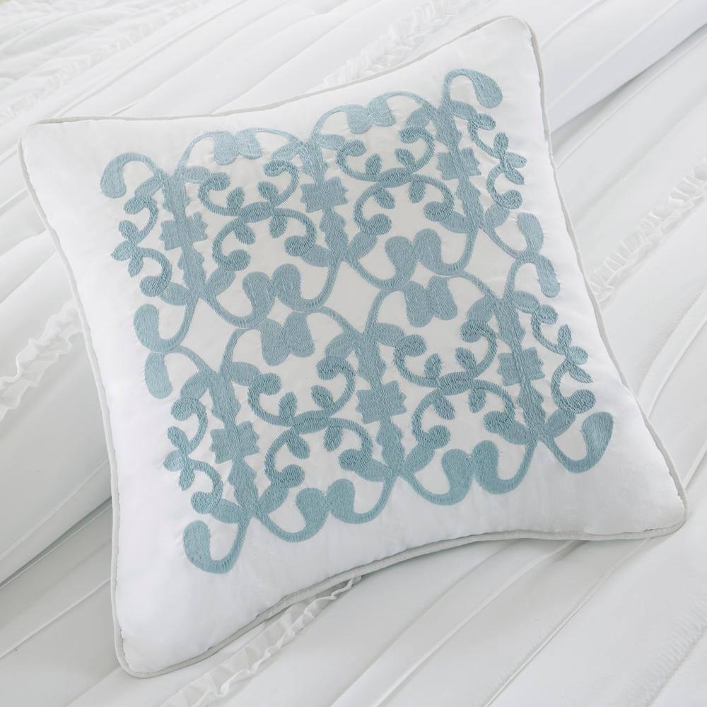 Celeste 5 Piece Microfiber Ruffled Comforter Set