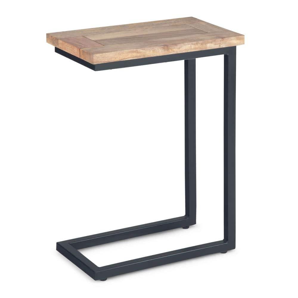 Simpli Home Skyler Solid Mango Wood C Side Table & Reviews | Wayfair
