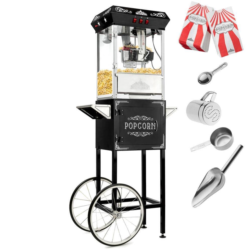 Olde Midway Olde Midway Vintage Popcorn Machine and Cart