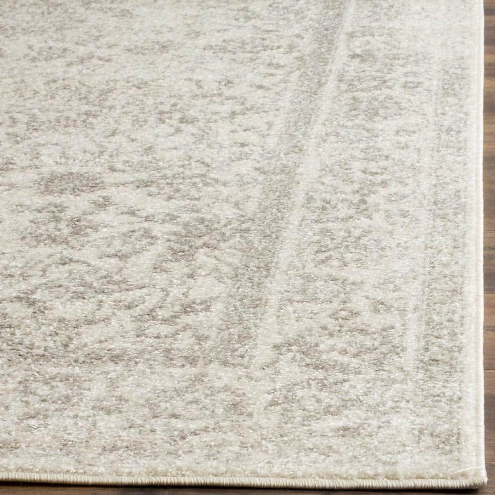 Adirondack ADR109 Machine Made Indoor Accent Rug - Ivory/Silver - 2'-6"x4' - Safavieh