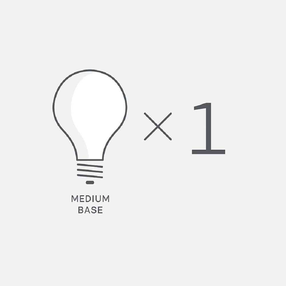 Rooks Single Light Glass Dimmable Pendant