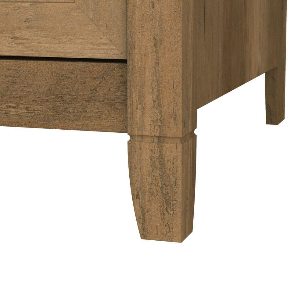 Key West Tall Storage Cabinet with Doors in Reclaimed Pine - Engineered Wood