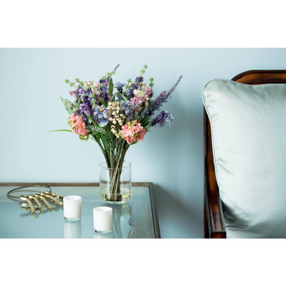 Nearly Natural Lavender & Hydrangea Artificial Flower Arrangement