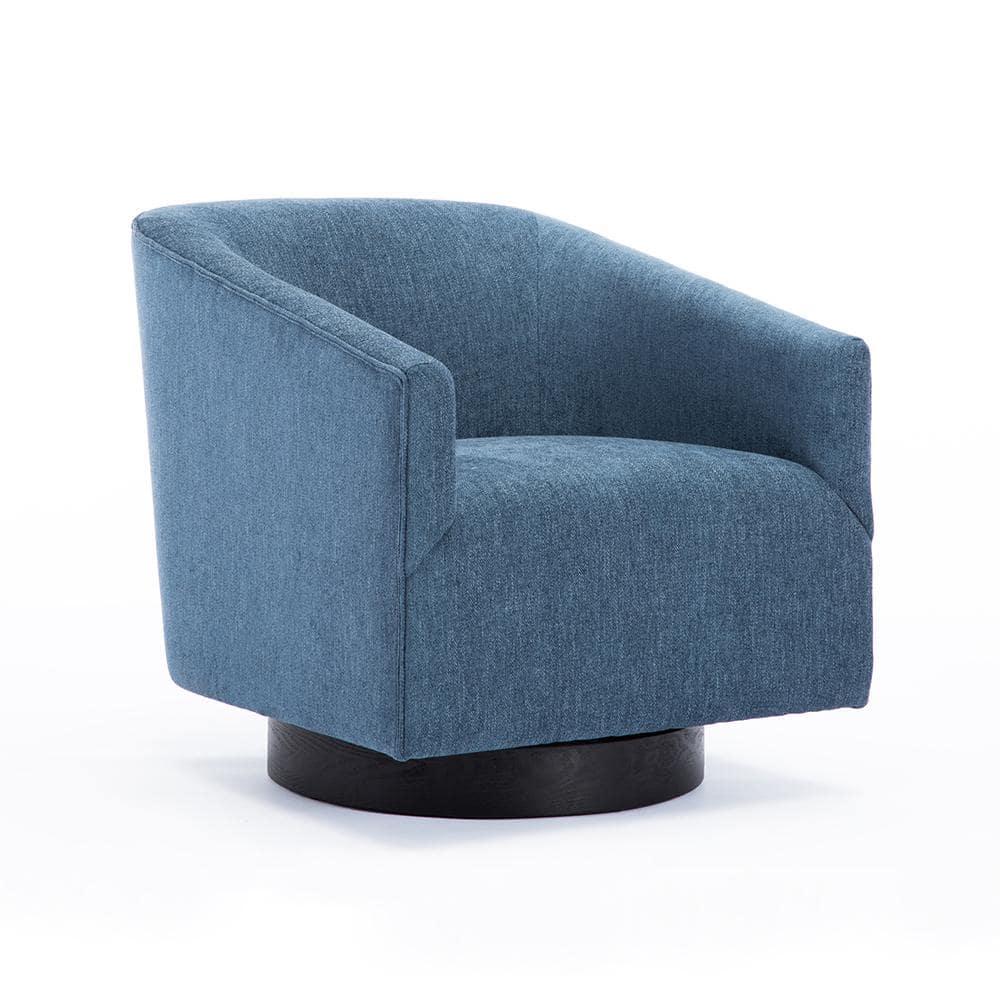 Donovan Upholstered Swivel Barrel Chair