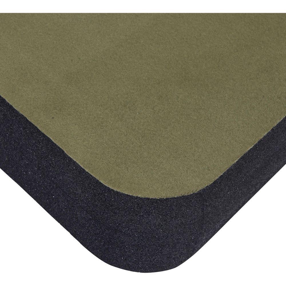 Vanish Foam Cushion, 14"L x 13"W x 2"H, Olive Green