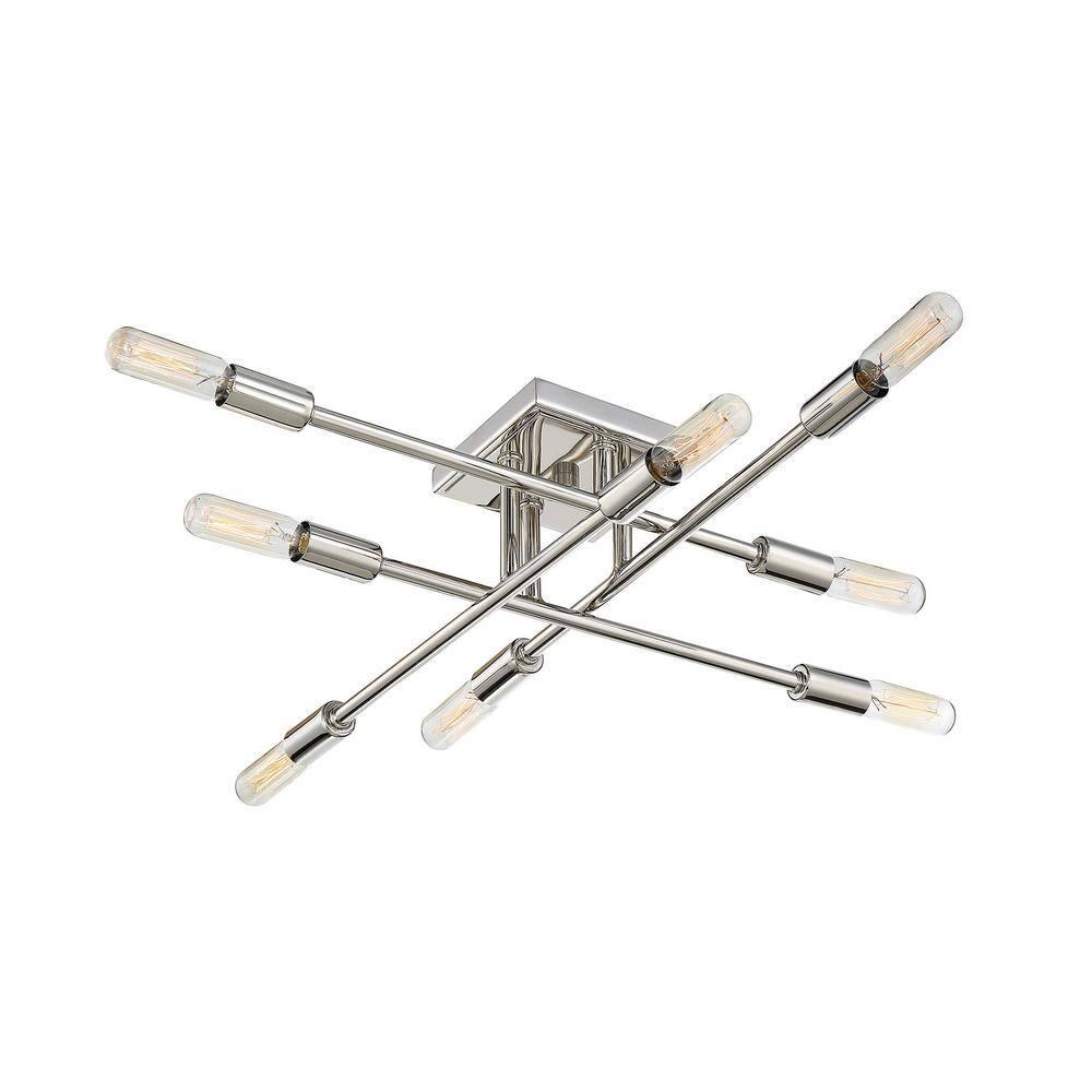 Jordy 8 Light Flush Mount