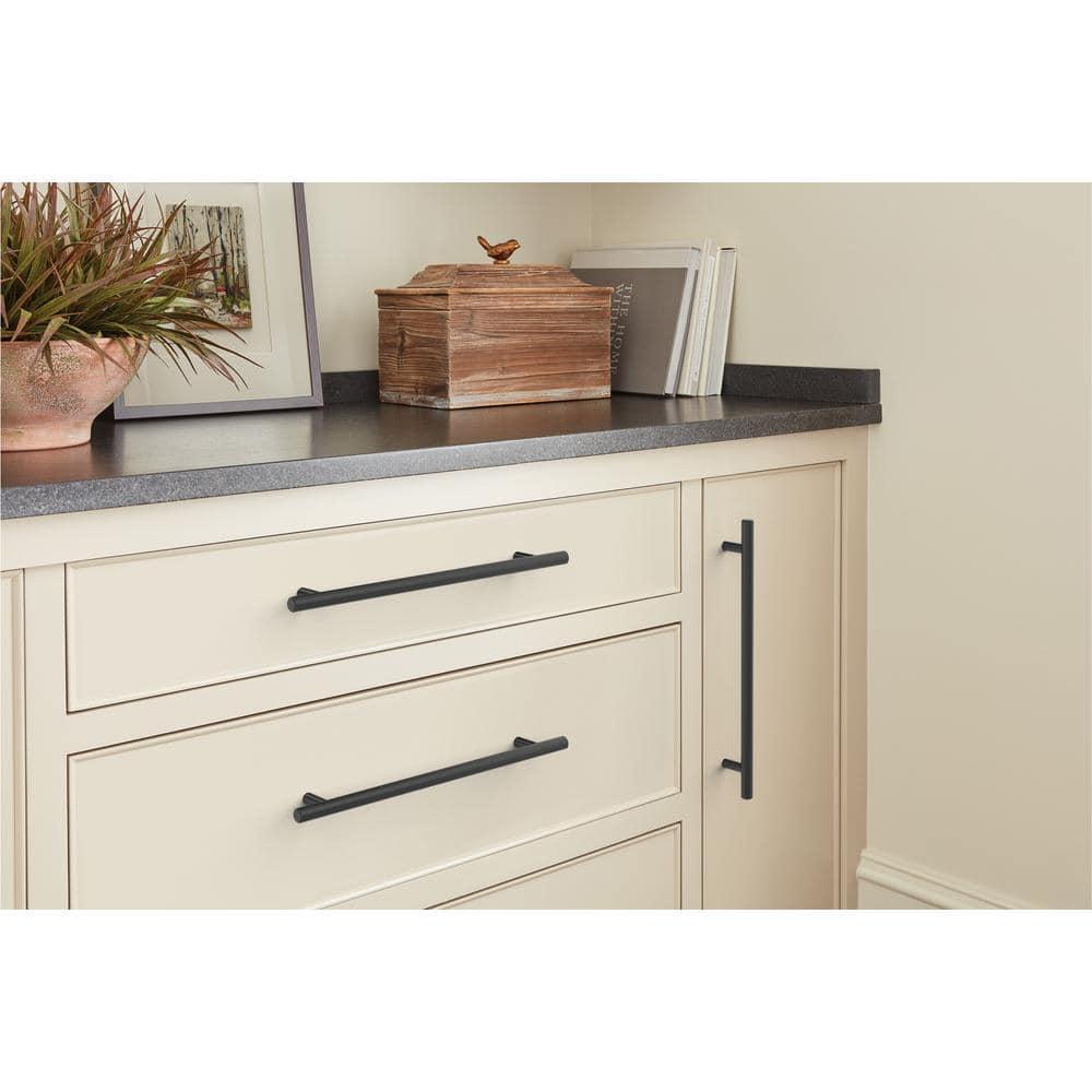 Amerock BP40521BBR Black Bronze Cabinet Pull | 8-13/16 inch (224mm) Center-to-Center Cabinet Hardware | Bar Pulls | Furniture Hardware | Drawer Pull