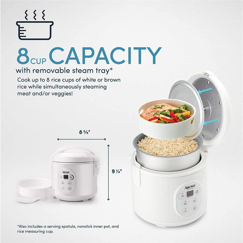 Aroma Aroma 8 Cup Cool-Touch Rice Cooker