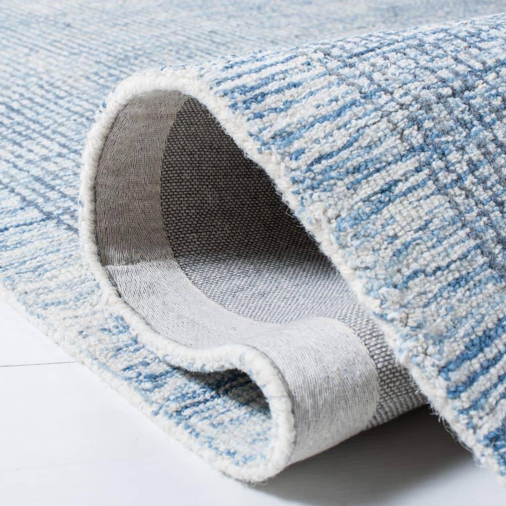 Metro MET151 Hand Tufted Indoor Area Rug - Ivory/Blue - 8'x10' - Safavieh