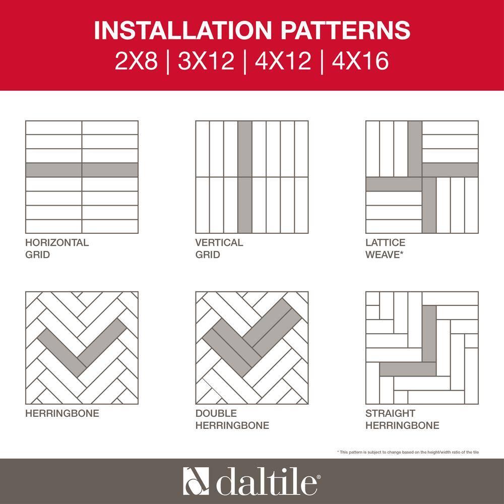 Mythology 4" x 12" Ceramic Wave Crest Wall Tile (22 PC Per Carton) (8.36 SQFT Per Carton)