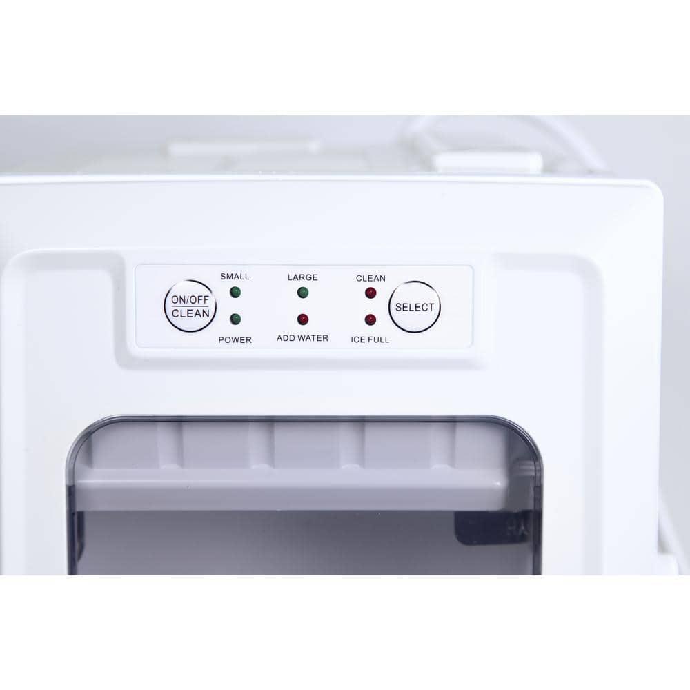 THERMOSTAR Thermostar 26-Pound Automatic Self-Cleaning Portable Countertop Ice Maker Machine With Handle