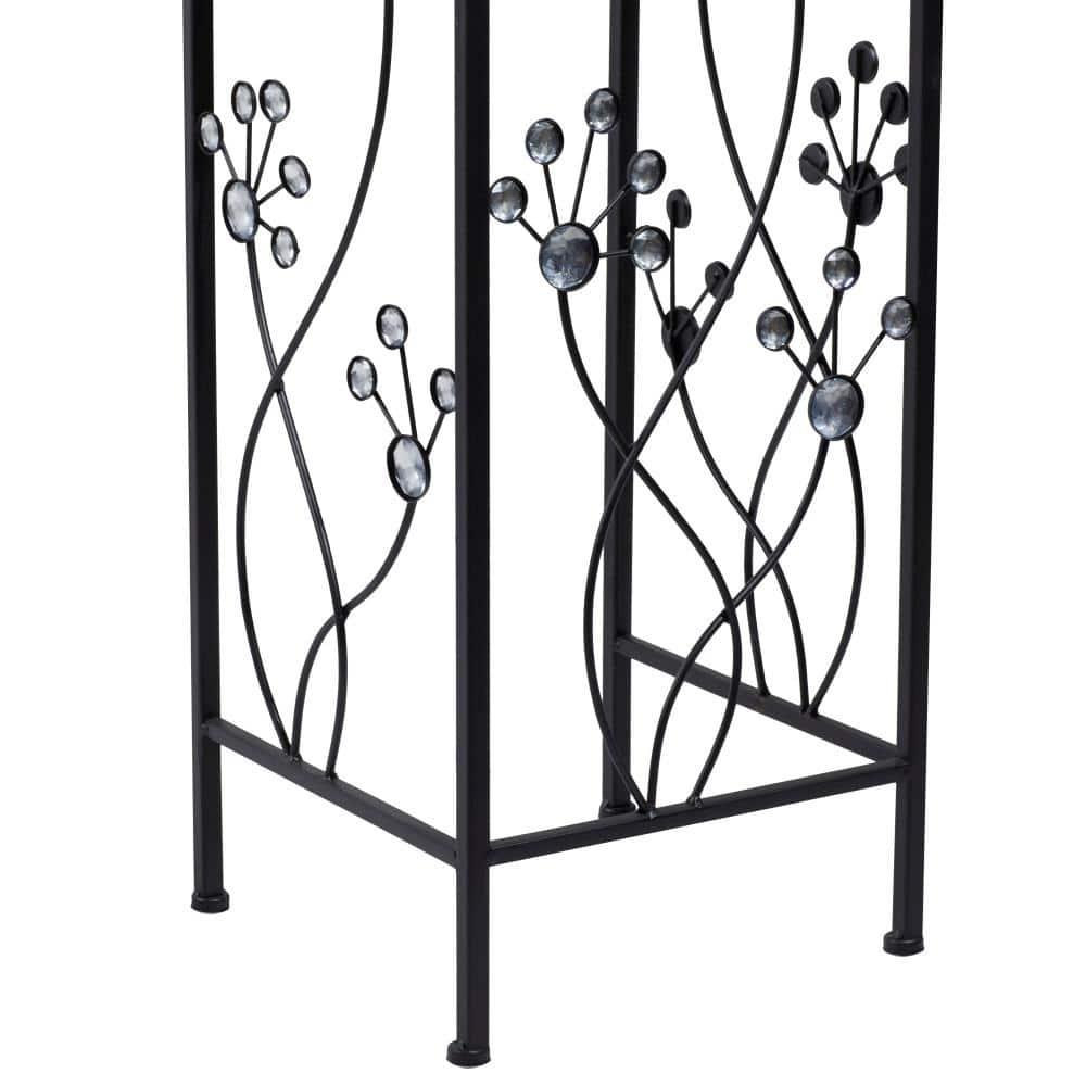 Set of 3 Modern Iron Square Plant Stands - Olivia & May